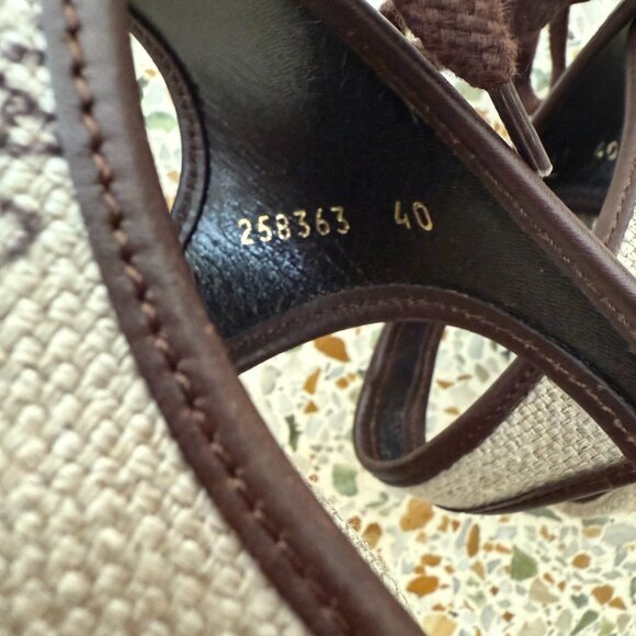 Gucci cruise edition cork heels size 40 - Picture 8 of 8